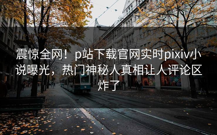 震惊全网！p站下载官网实时pixiv小说曝光，热门神秘人真相让人评论区炸了